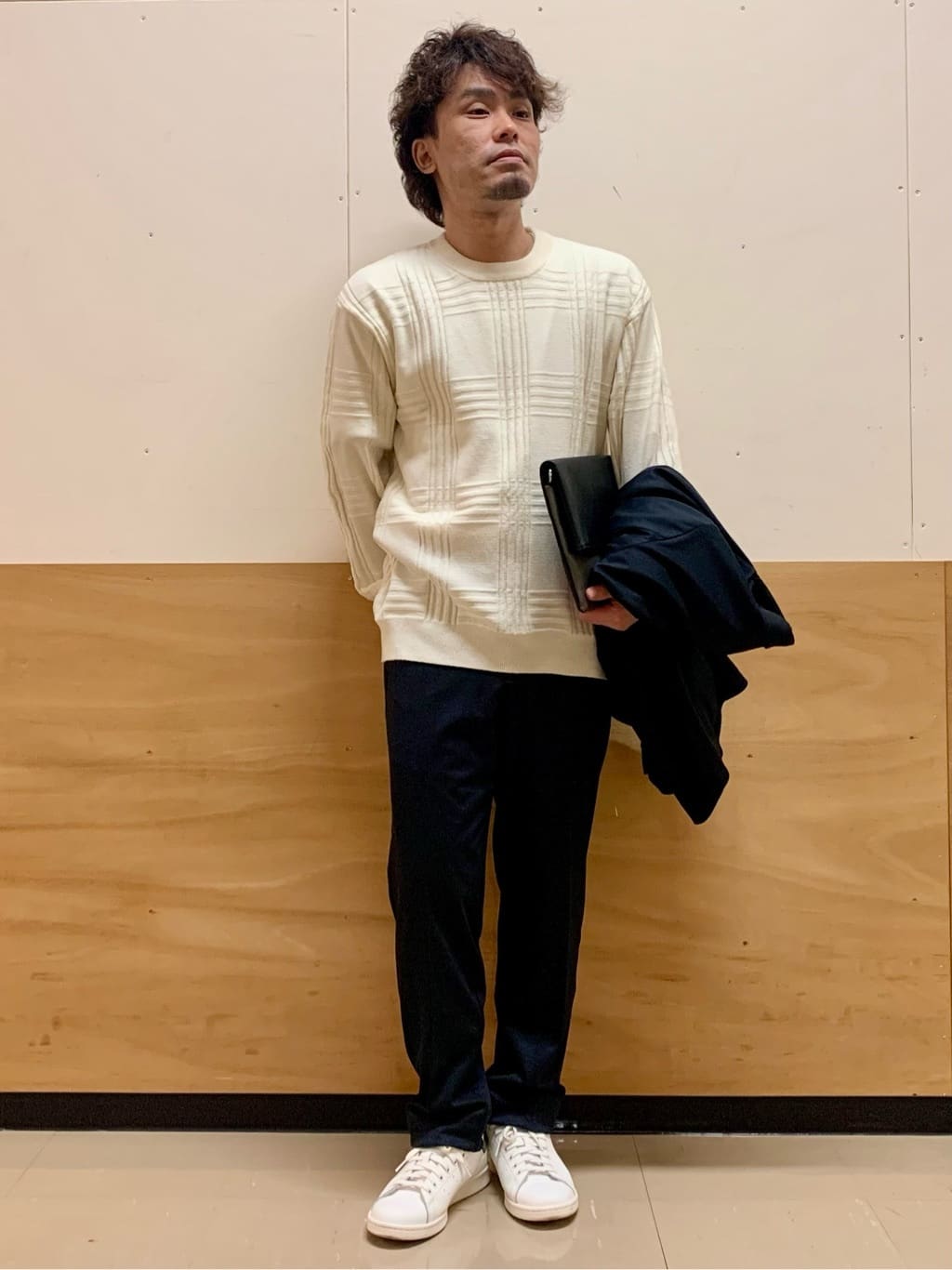 MATUさんの「THE SHOP TK｜【動きやすい、快適ビジネスジャケット】TRジャージ ジャケット　セットアップ可/洗濯機OK/ストレッ」を使ったコーディネート