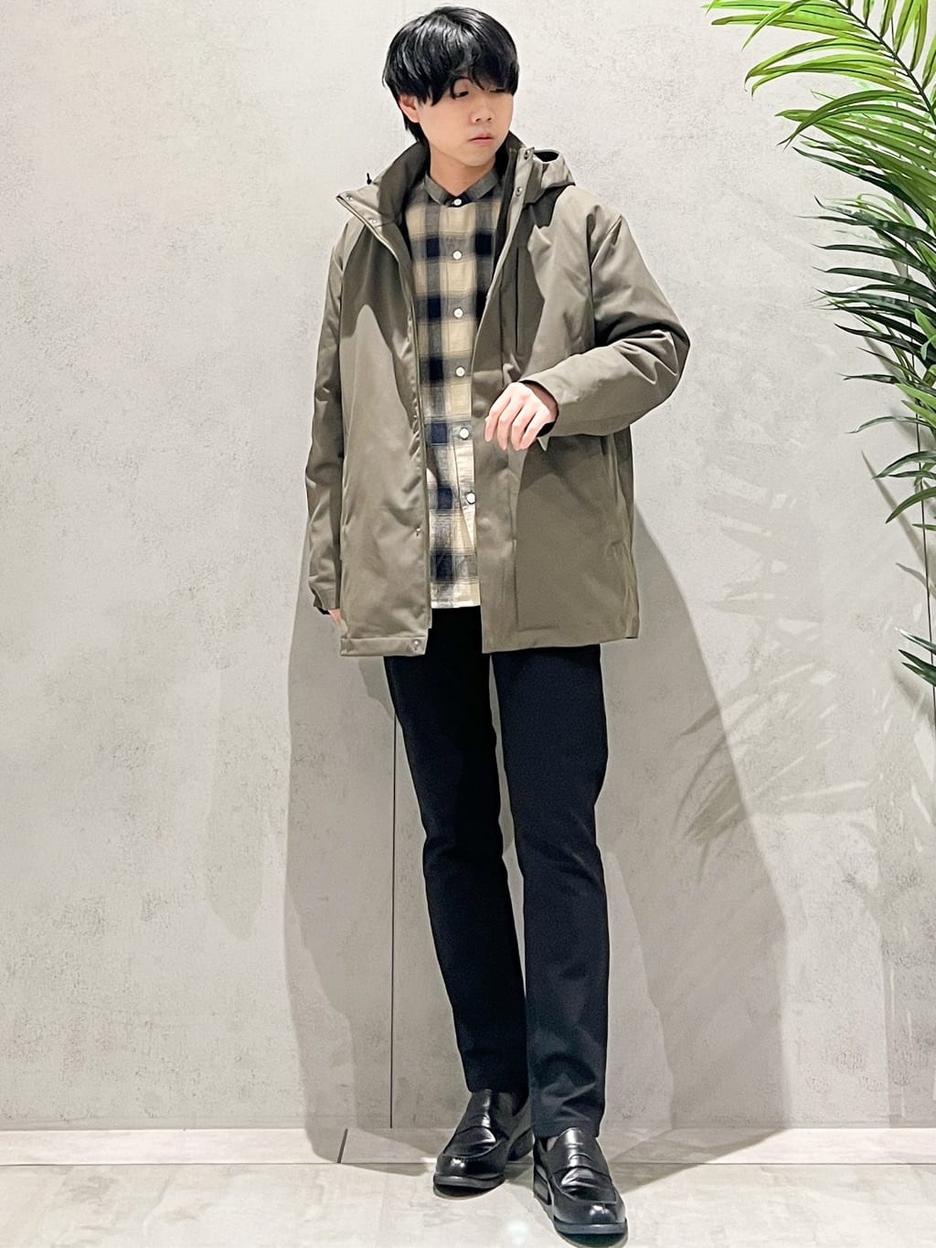 SHI-MAさんの「THE SHOP TK｜【3WAY】中綿ライナー付き カルゼコート　洗濯機OK/ON・OFF対応」を使ったコーディネート
