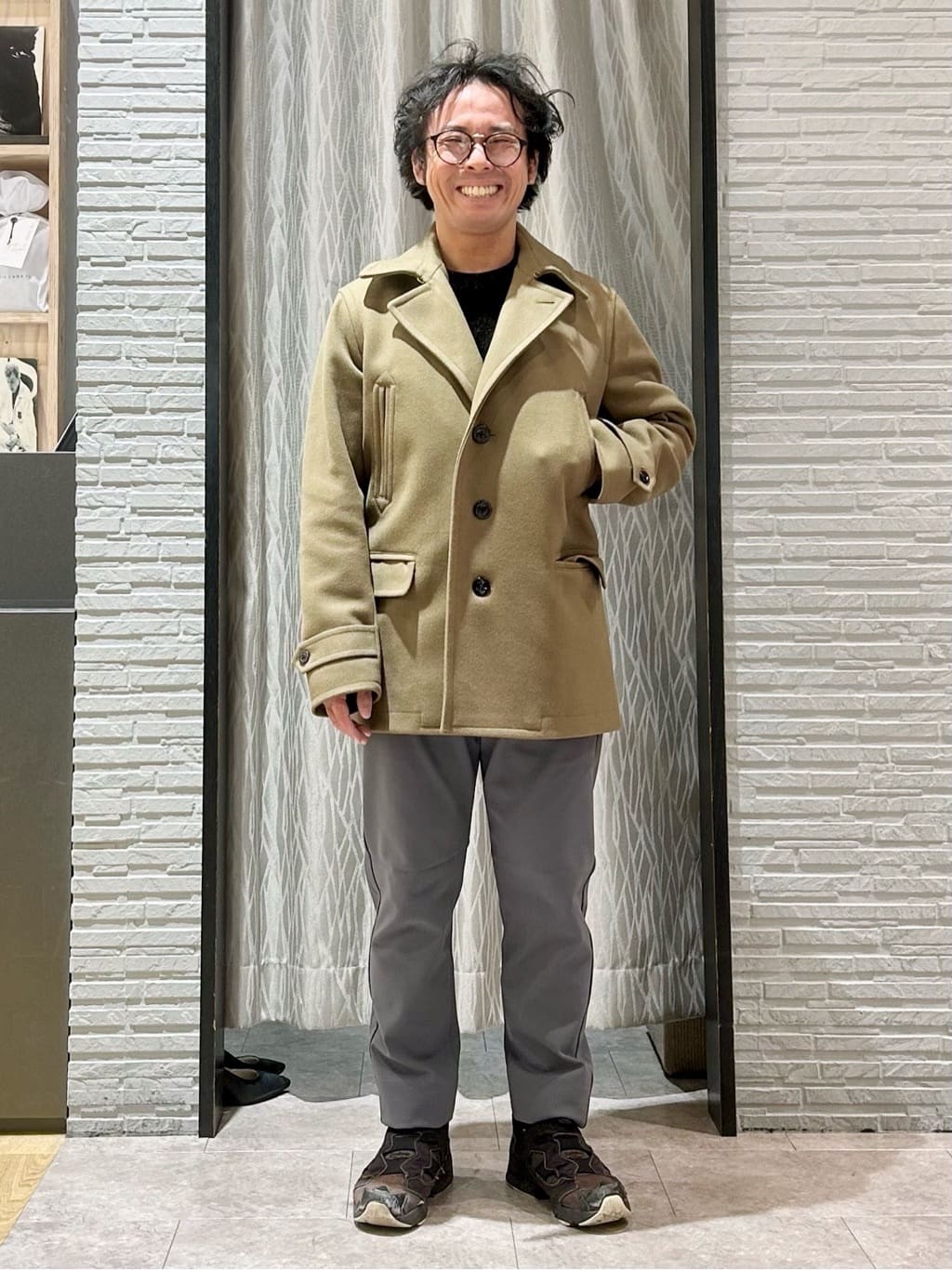 KENJI Iさんの「THE SHOP TK｜ウーリックシングルPジャケット」を使ったコーディネート