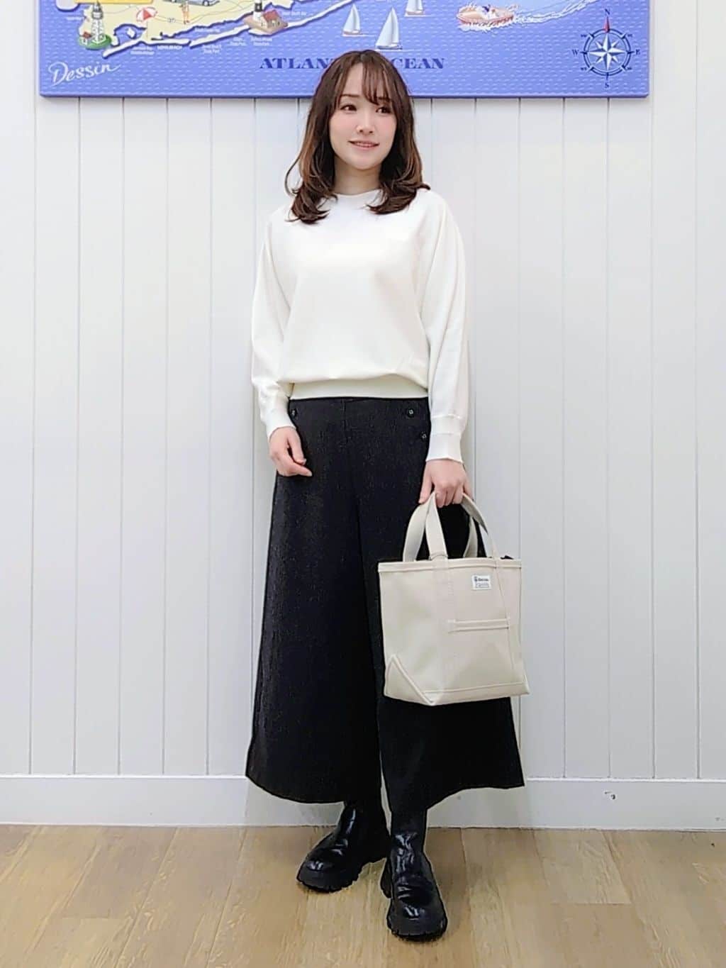 itoさんの「Dessin｜【撥水・2WAY】ミュラーダウンコートミドル丈」を使ったコーディネート