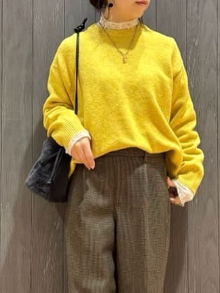 meiさんの「SHOO･LA･RUE｜【S-LL】上品なレースハイネックトップス」を使ったコーディネート