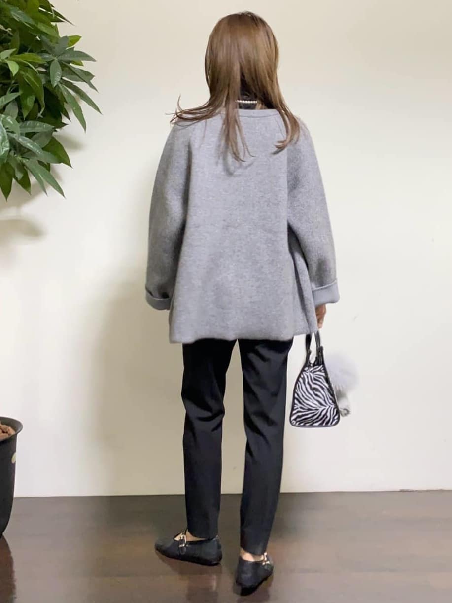 tomoさんの「UNTITLED｜【吸湿発熱/洗える】ハイネックインナー」を使ったコーディネート
