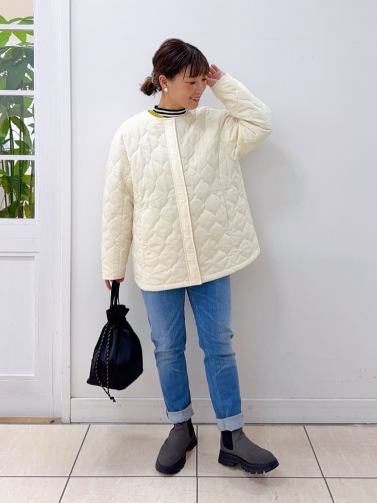 Osawaさんの「Dessin｜メタルワントップネックレス」を使ったコーディネート