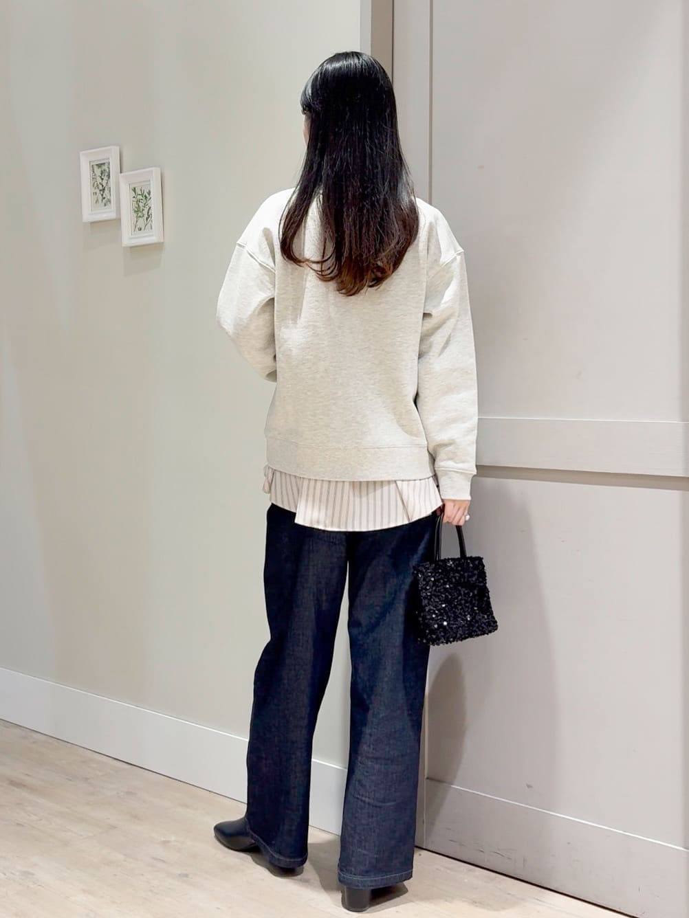Mayuさんの「grove｜【SOMETHING&times;grove別注】LISAWIDE DENIM PANTS」を使ったコーディネート