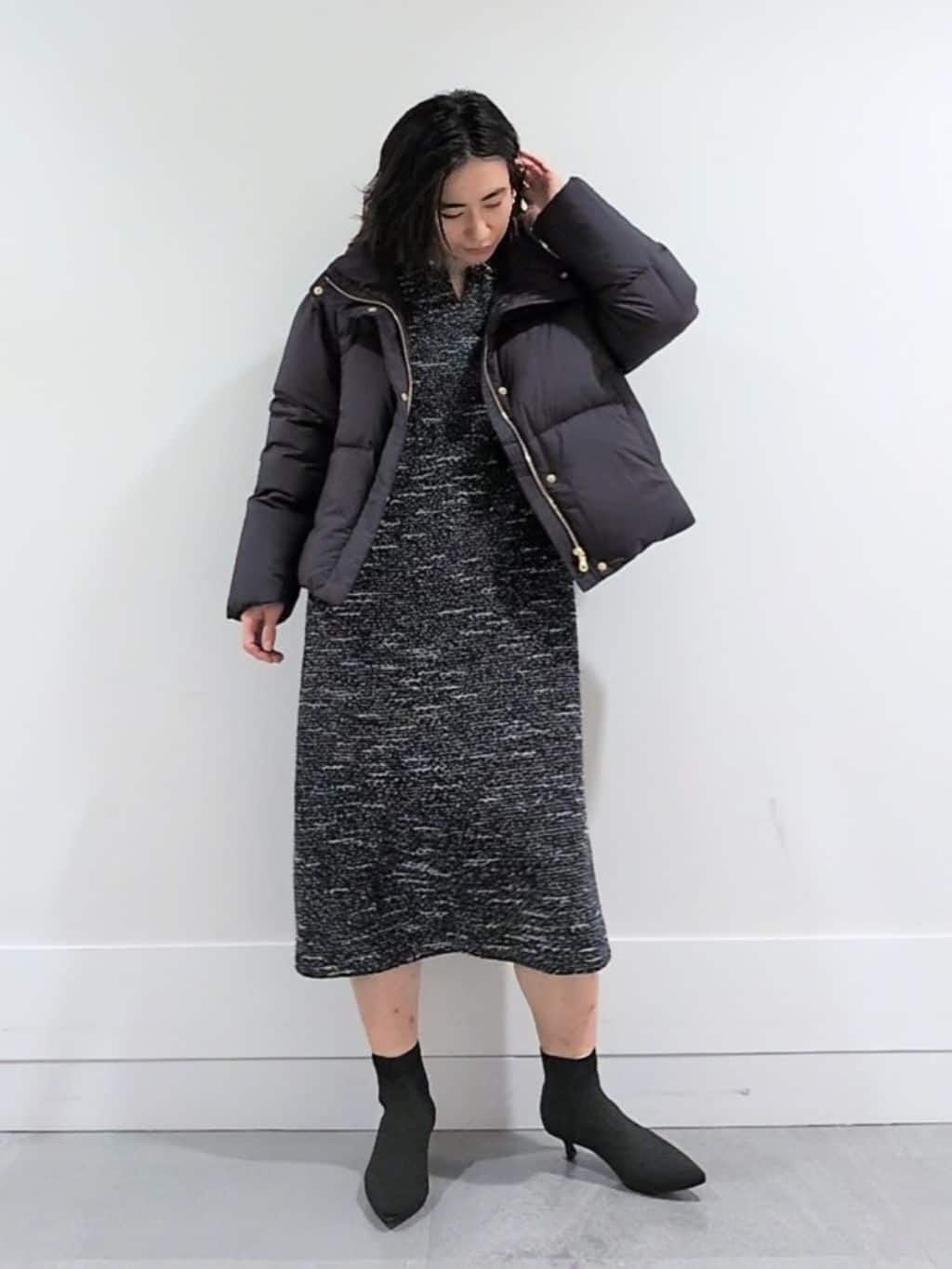 ミズタさんの「UNTITLED｜【トレンド/撥水機能/防寒】ショートダウンコート」を使ったコーディネート