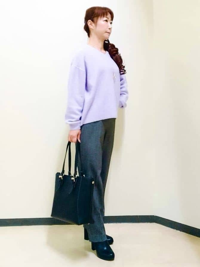 花さんの「Reflect｜【寒さ対策／コーディネートのポイントに◎】ウォッシャブルストール」を使ったコーディネート