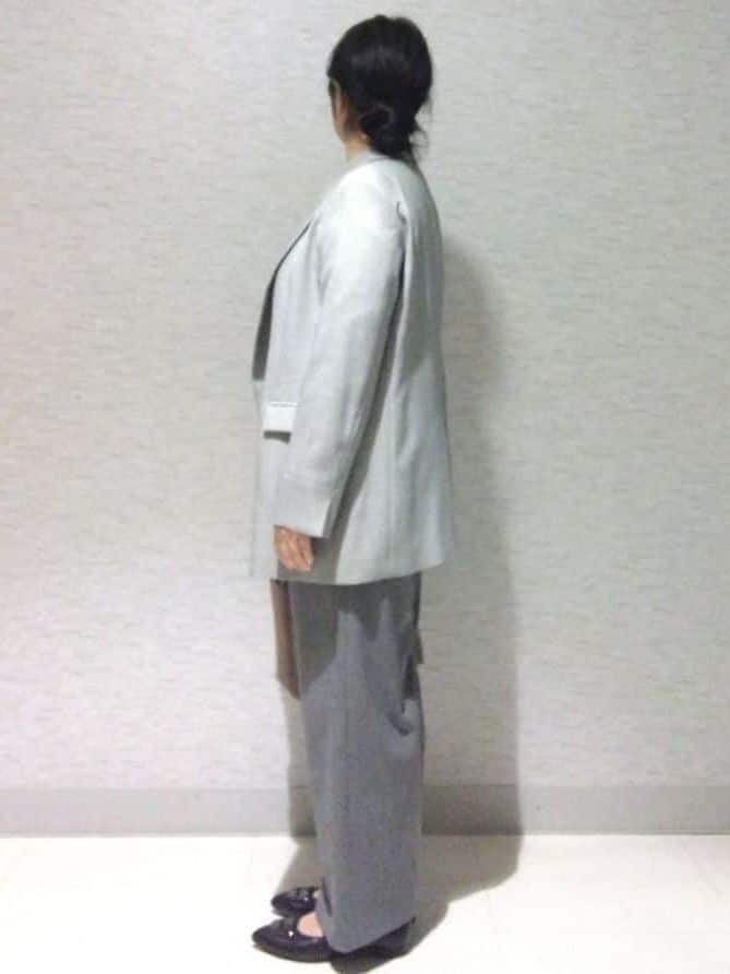 sakoさんの「Reflect｜【パンツ合わせにぴったり◎】ゆったりオフボディニット」を使ったコーディネート