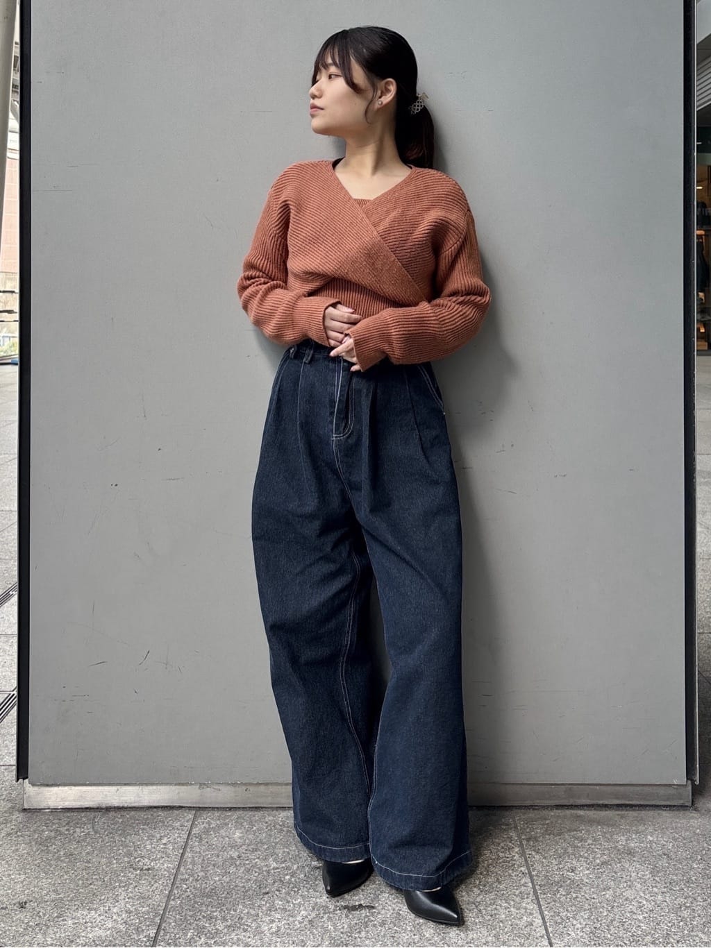 まっきーさんの「ESPERANZA｜◆【晴雨兼用/12時間パンプス】約7.5cm 歩きやすくて疲れにくい」を使ったコーディネート