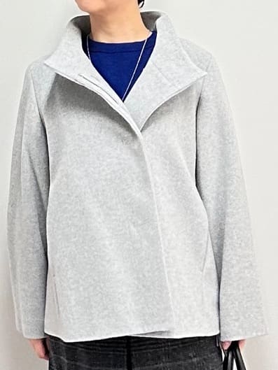 みなこさんの「UNTITLED｜【8色展開／コンパクト丈】レーヨン混 コクーンニット」を使ったコーディネート