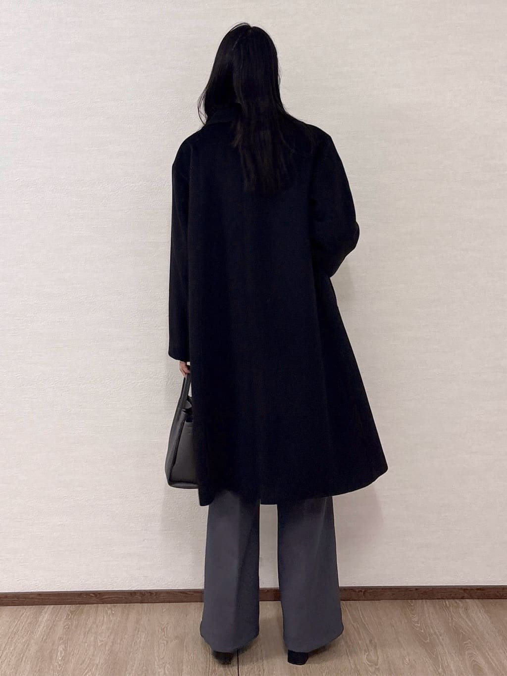 sachikoさんの「OPAQUE.CLIP｜カシミヤブレンドウールチェスターコート」を使ったコーディネート