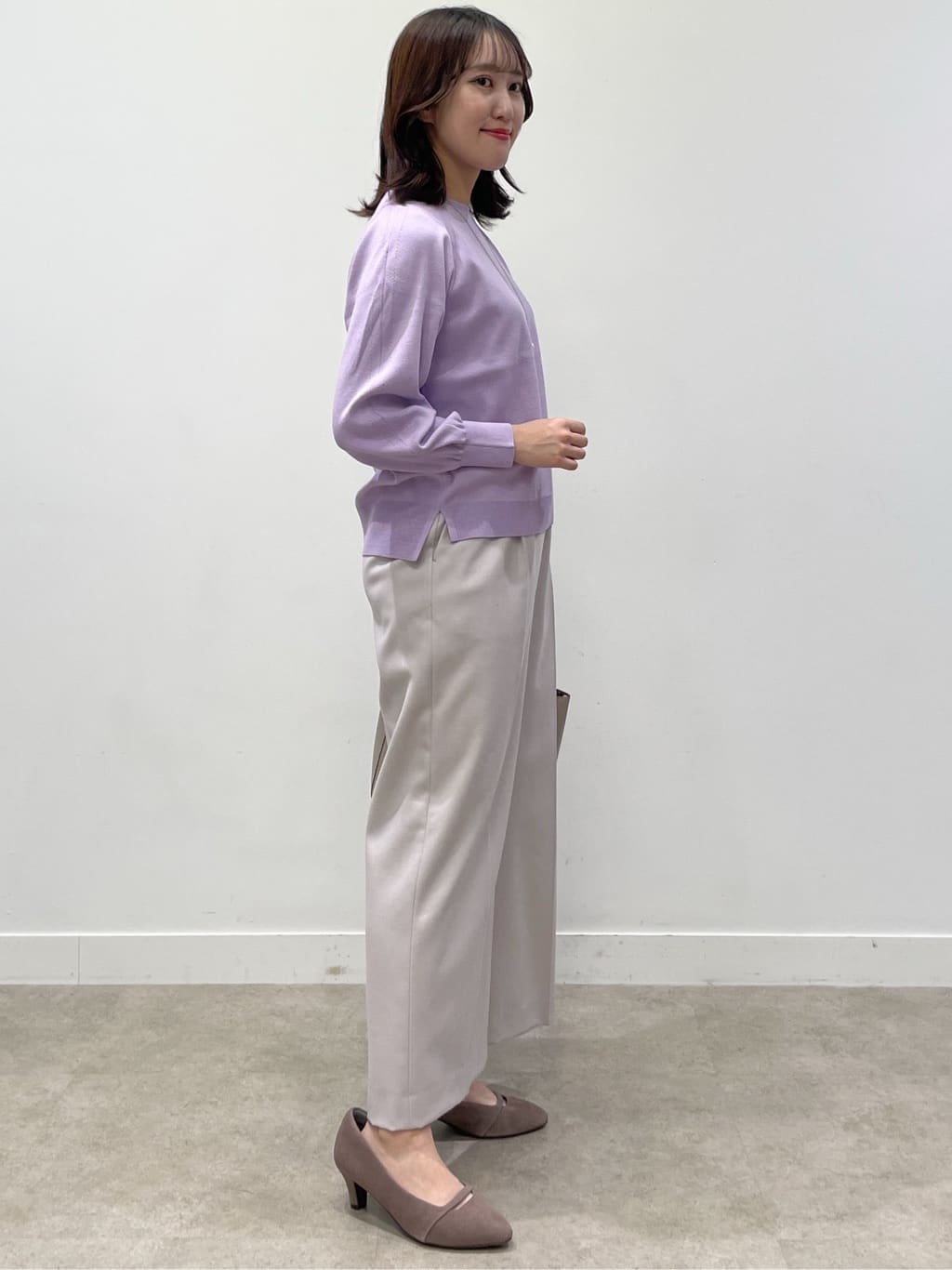 yukariさんの「Reflect｜【ゆったり着られる◎】ラグランスリーブニット」を使ったコーディネート