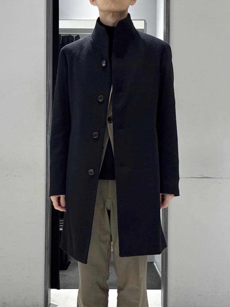 わいずみさんの「TAKEO KIKUCHI｜アンチピリング タートルネック ニット」を使ったコーディネート