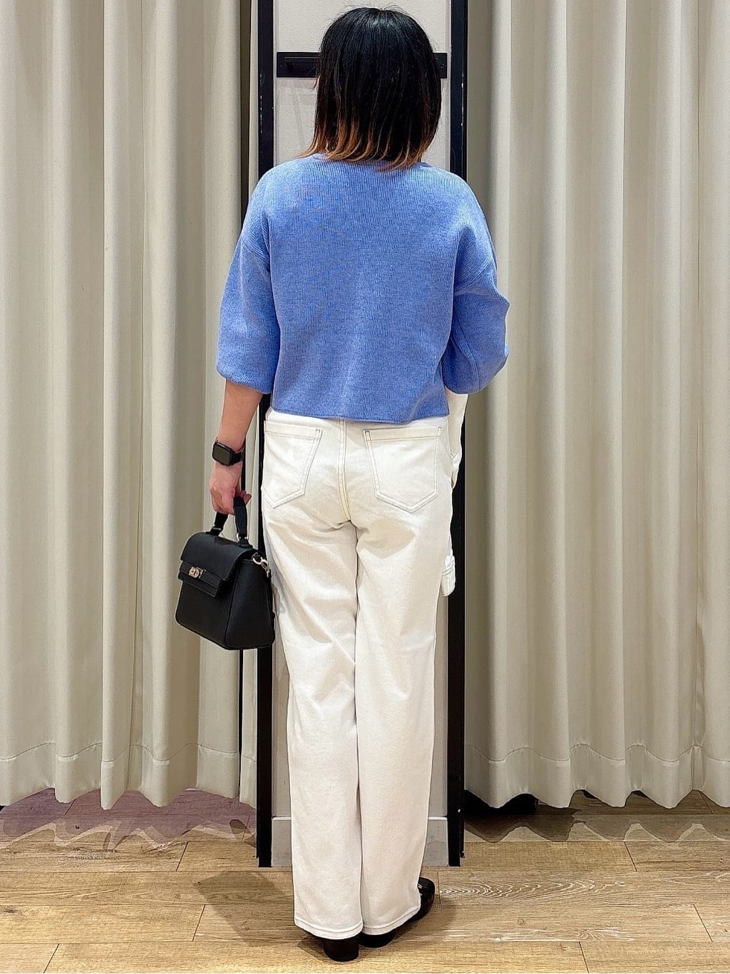 amamaさんの「grove｜【選べる着丈】大人のためのストレートデニムパンツ」を使ったコーディネート
