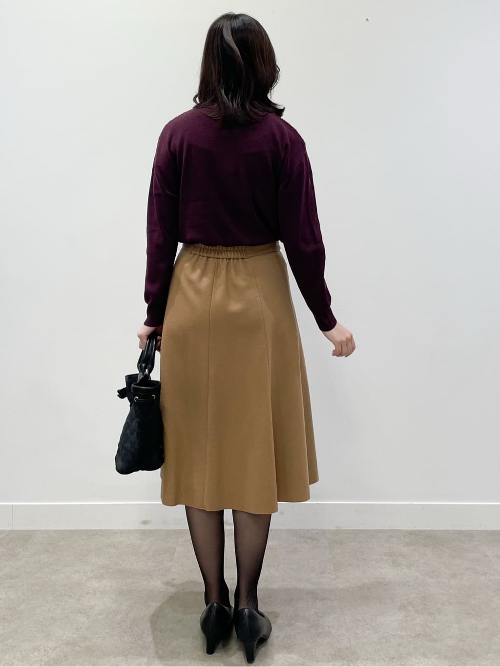 yukariさんの「Reflect｜アーガイル柄ハイネックニット」を使ったコーディネート