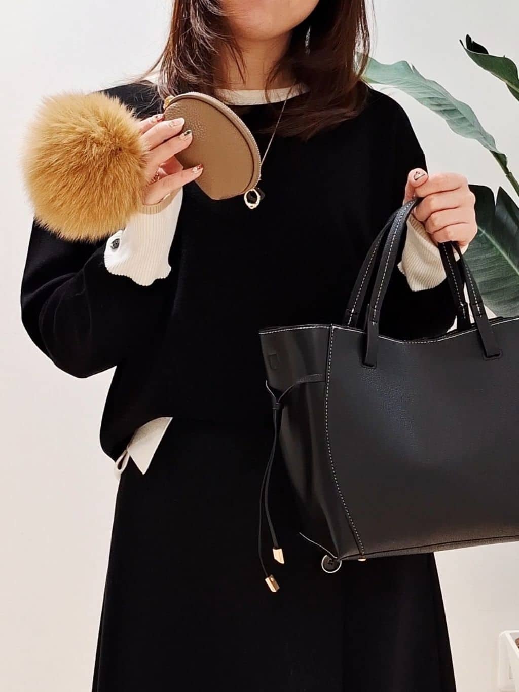 YuKaRiさんの「UNTITLED｜【アンサンブル可/洗える】ウールミラノリブニット」を使ったコーディネート