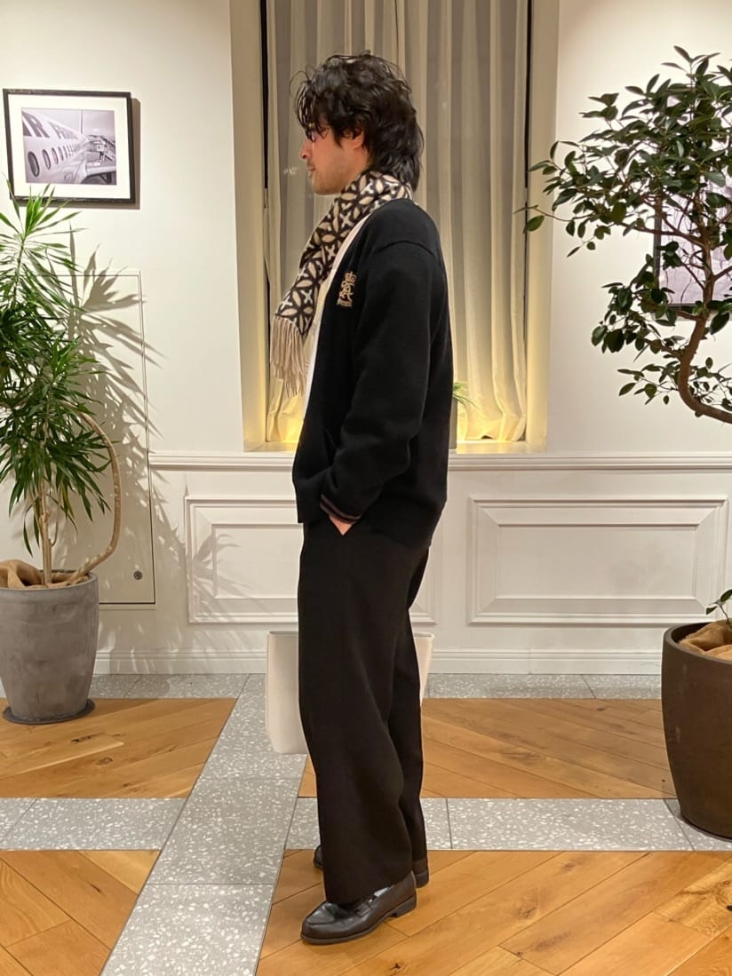 junyaさんの「DRESSTERIOR｜200双糸 バンドカラーシャツ」を使ったコーディネート