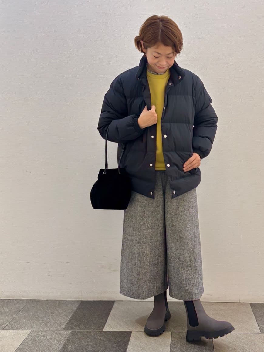 Haruさんの「Dessin｜【洗える】裏起毛ロゴスウェット」を使ったコーディネート