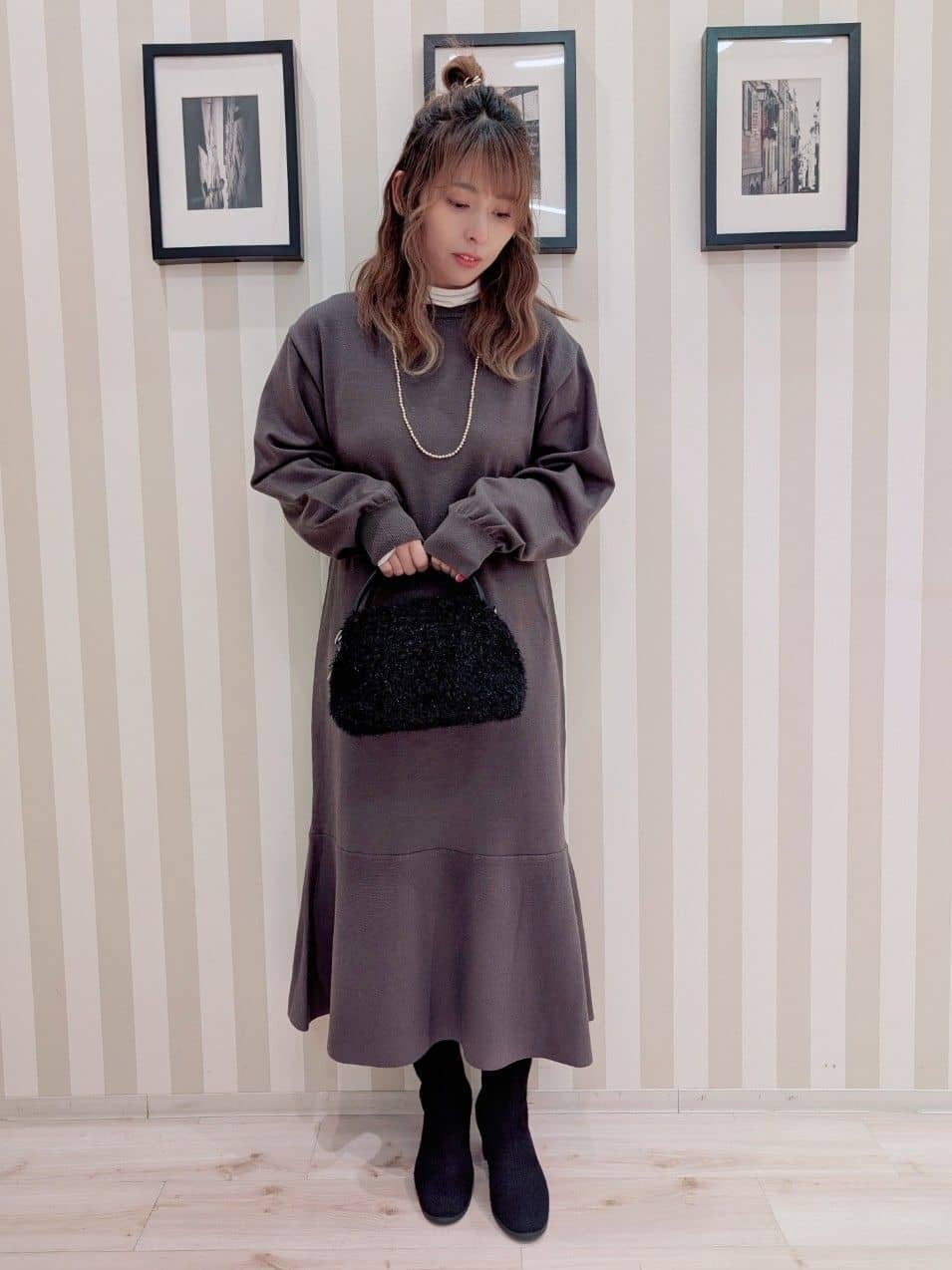 otaさんの「SHOO･LA･RUE｜【撥水/洗える】ショートフーディーダウン」を使ったコーディネート