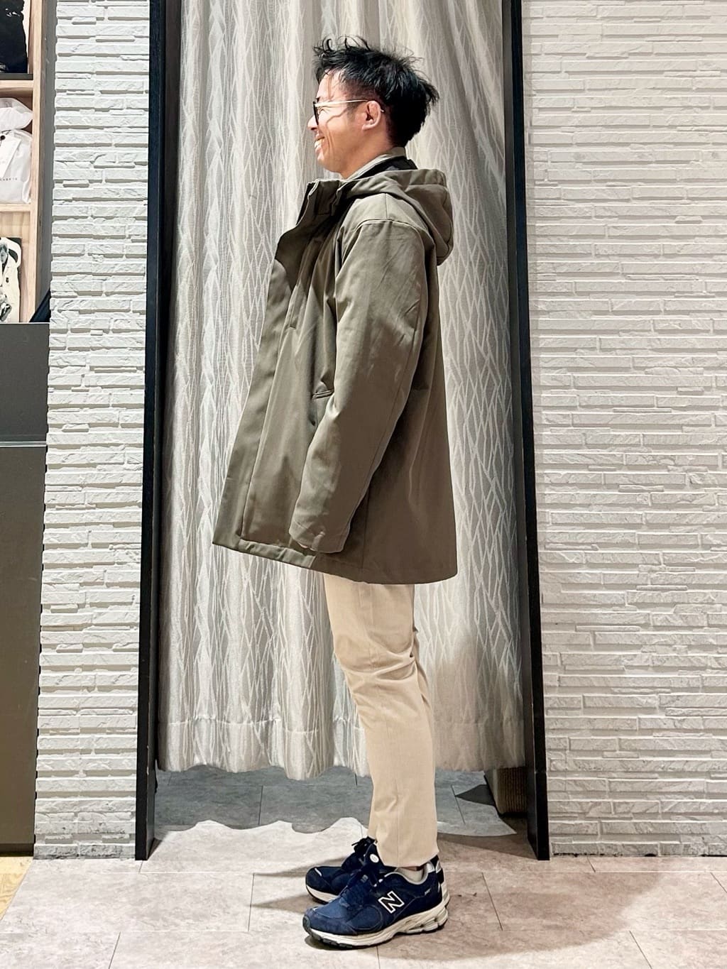 KENJI Iさんの「THE SHOP TK｜【3WAY】中綿ライナー付き カルゼコート　洗濯機OK/ON・OFF対応」を使ったコーディネート