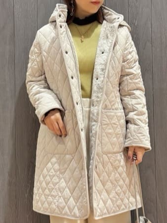 meiさんの「SHOO･LA･RUE｜【洗濯機可】美脚見え あったか圧縮ニット ガウチョパンツ」を使ったコーディネート