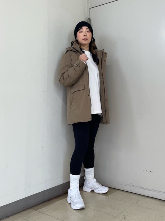 iwさんの「TAKEO KIKUCHI｜【None Of Stress】ストレッチ ダウンブルゾン」を使ったコーディネート