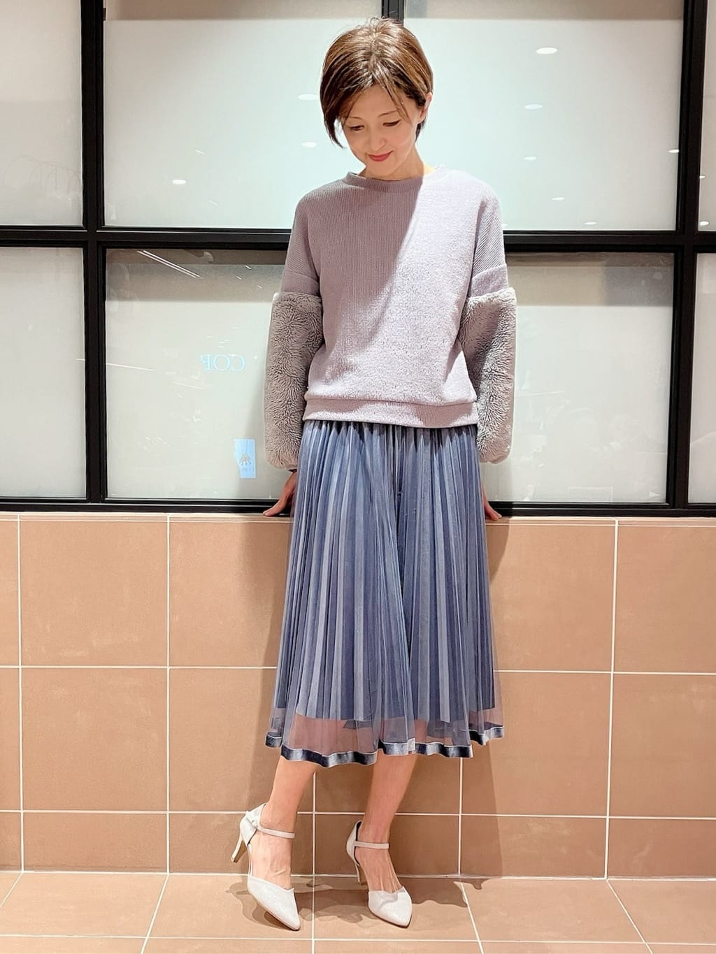 Ｋさんの「ESPERANZA｜アンクルストラップパンプス」を使ったコーディネート