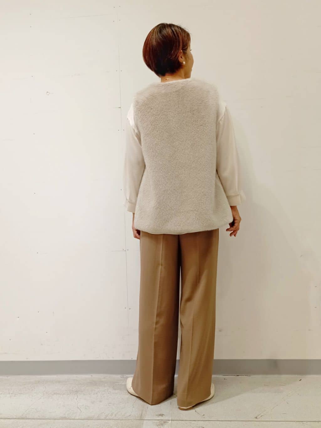 Kさんの「INDIVI｜ミンク調フェイクファージレ」を使ったコーディネート