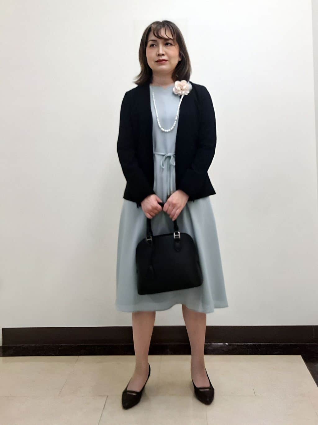 S.xuliさんの「Reflect｜【SS-4Lサイズ／通勤／セットアップ可】ノーカラージャケット」を使ったコーディネート