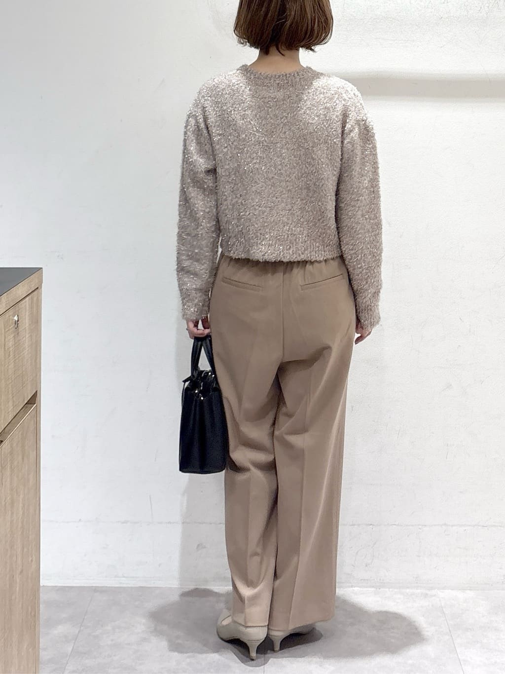 たけねぇさんの「OPAQUE.CLIP｜ウォームタッチ イージーワイドパンツ【洗濯機洗OK／ストレッチ】≪SS～LL≫」を使ったコーディネート