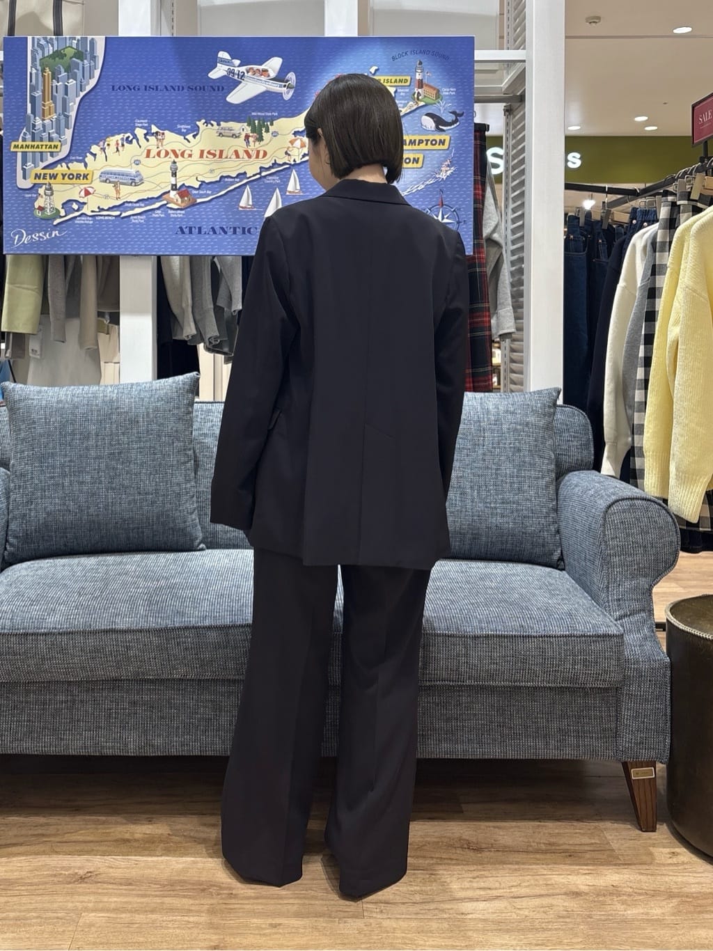 risaさんの「Dessin｜【入卒/セレモニー/お仕事/セットアップ可能】ダブルジャケット」を使ったコーディネート