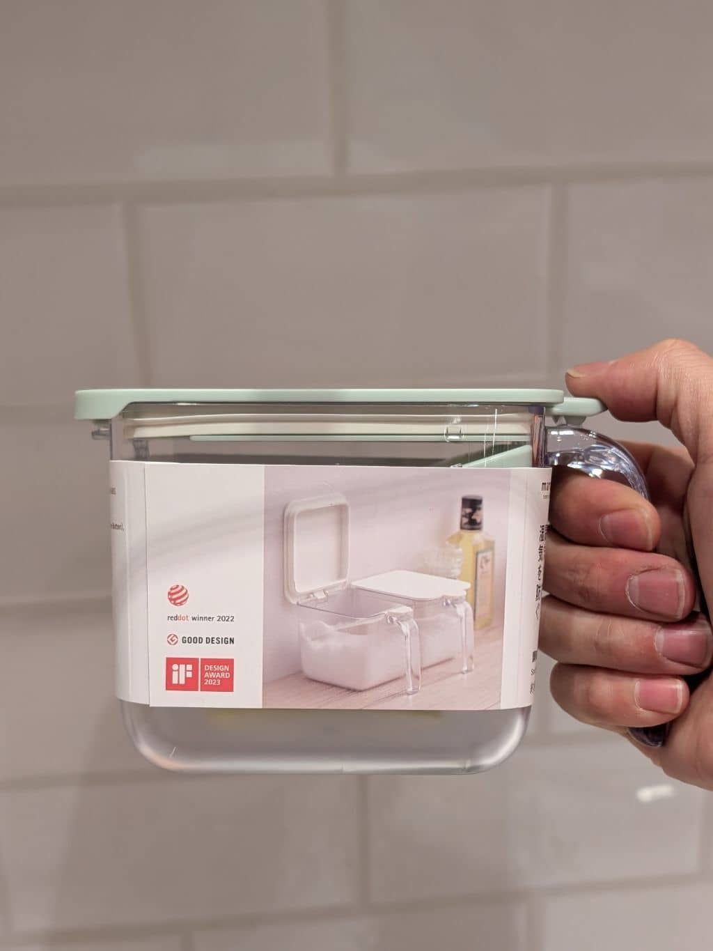 シモさんの「212 KITCHEN STORE｜調味料ポット グレイッシュピンク ＜marna マーナ＞」を使ったコーディネート