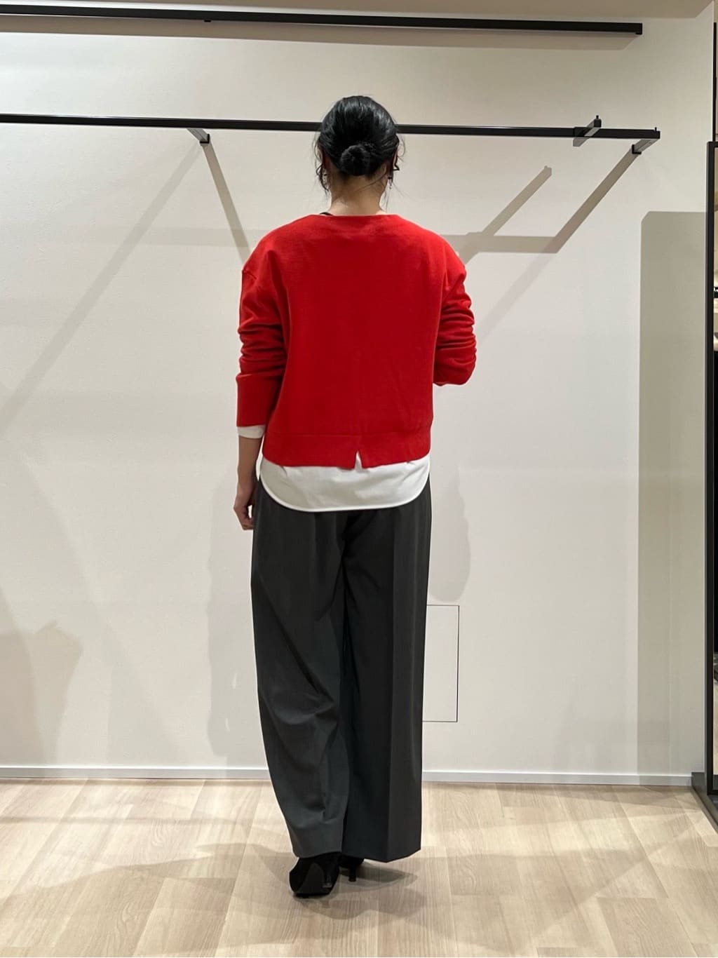 TOMOMIさんの「UNTITLED｜【洗える】モックネックミラノリブニット」を使ったコーディネート
