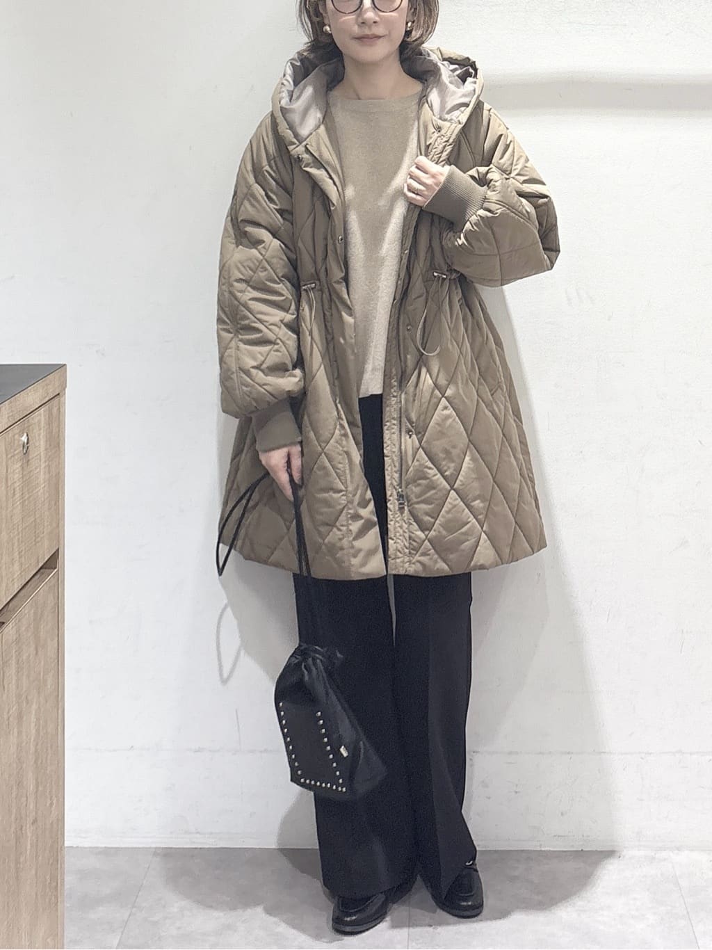 たけねぇさんの「OPAQUE.CLIP｜サイド編地切替ニットトップス／セットアップ対応【洗濯機OK】」を使ったコーディネート