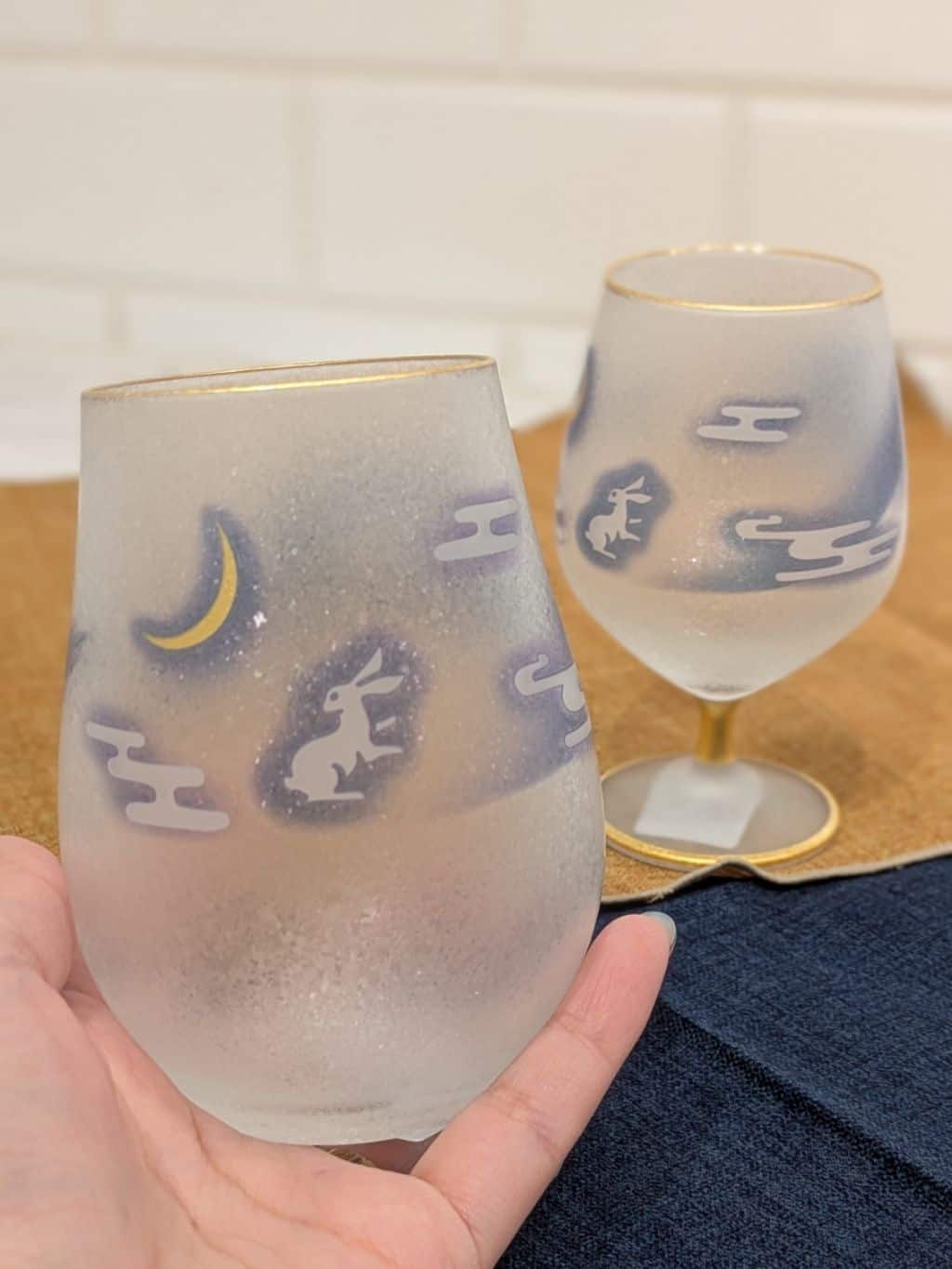 shino.さんの「212 KITCHEN STORE｜富士月兎図 脚付杯」を使ったコーディネート
