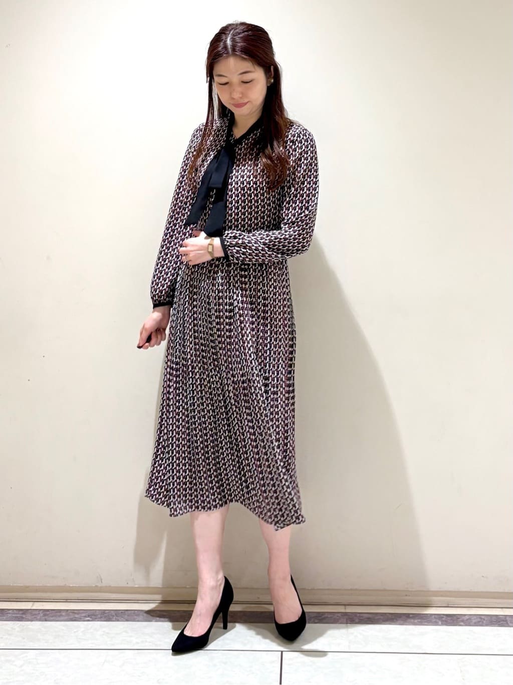 sakiさんの「COUP DE CHANCE｜【日本製／ブルーフォックスファー／カシミヤ混】ファー付ウールコート」を使ったコーディネート