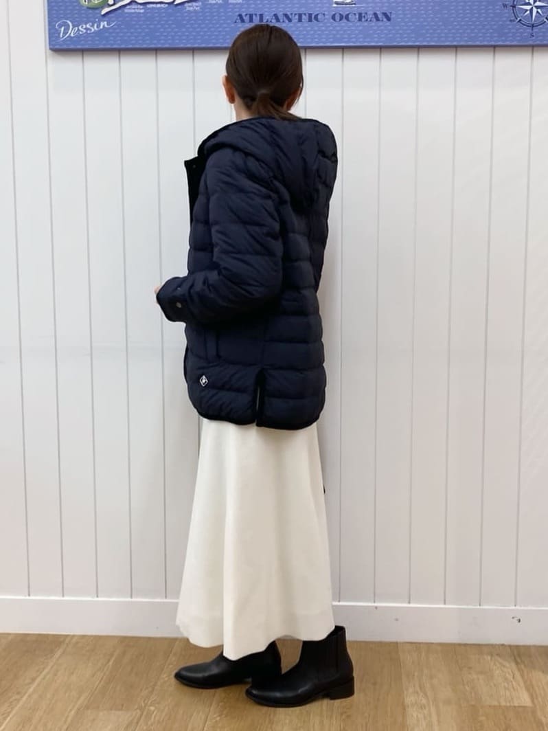 yoshiさんの「Dessin｜【撥水・2WAY】ミュラーダウンコートミドル丈」を使ったコーディネート