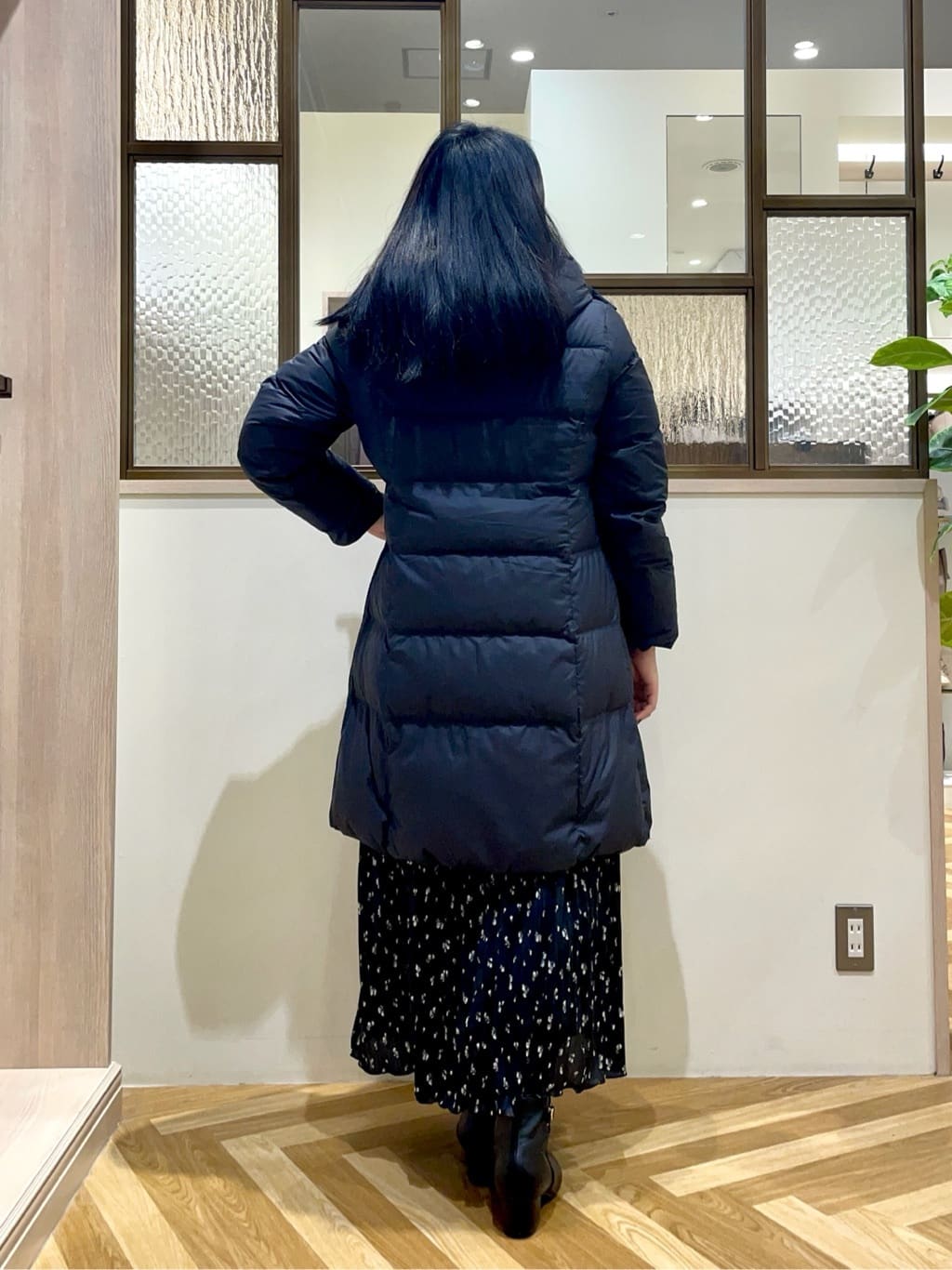 Reiさんの「grove｜【名品アウター/800FP・多機能】つつまれダウンロング」を使ったコーディネート
