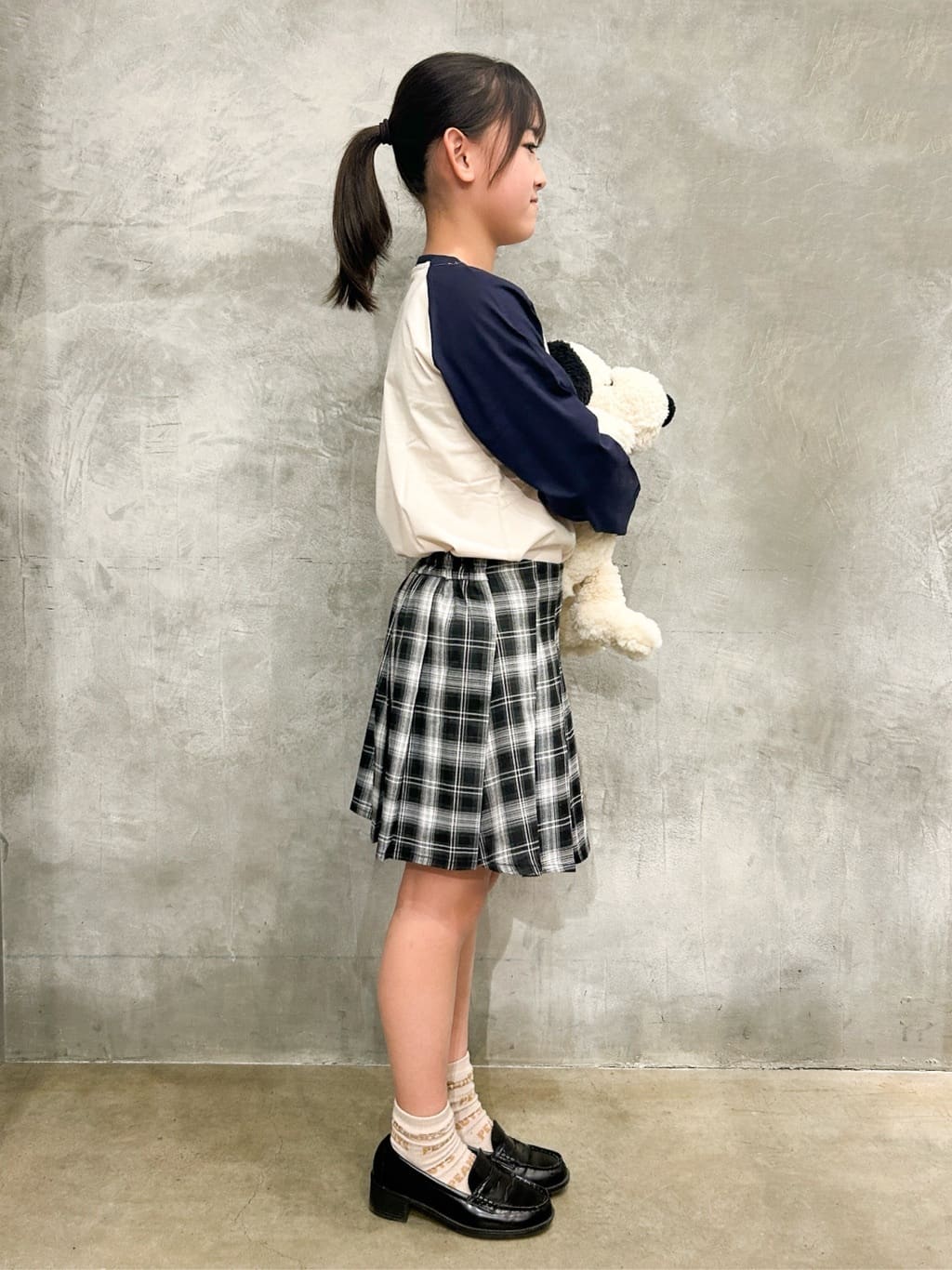 naokoさんの「THE SHOP TK｜PEANUTS/ピーナッツ ラグランTシャツ」を使ったコーディネート