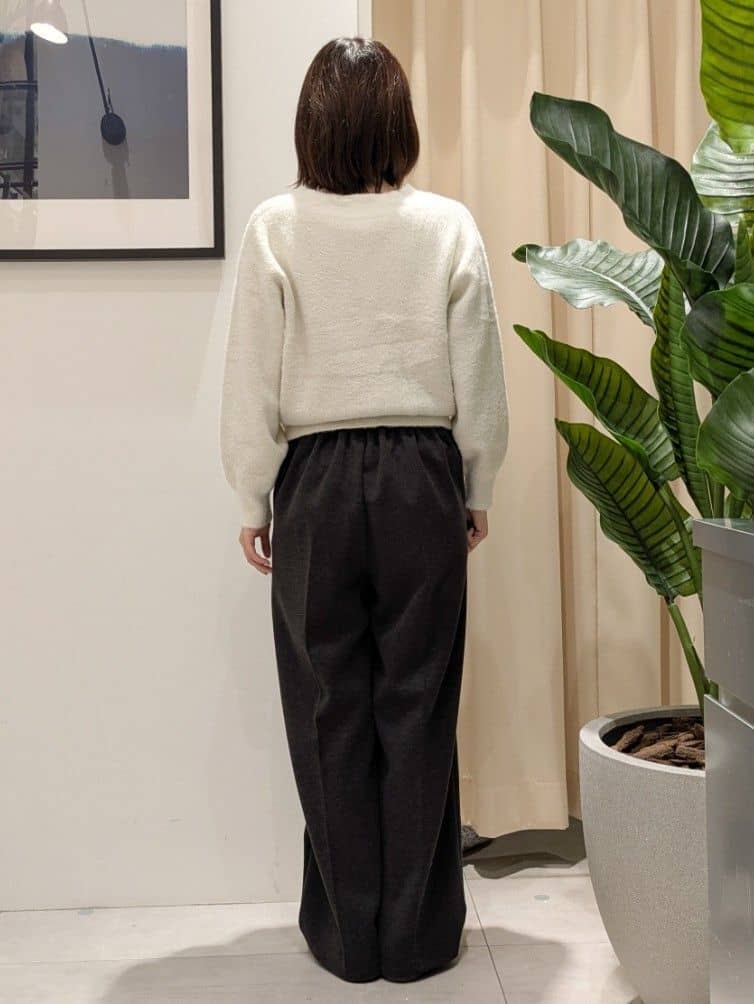 なめさんの「THE SHOP TK｜ジャージメルトンスタンドカラーコート」を使ったコーディネート