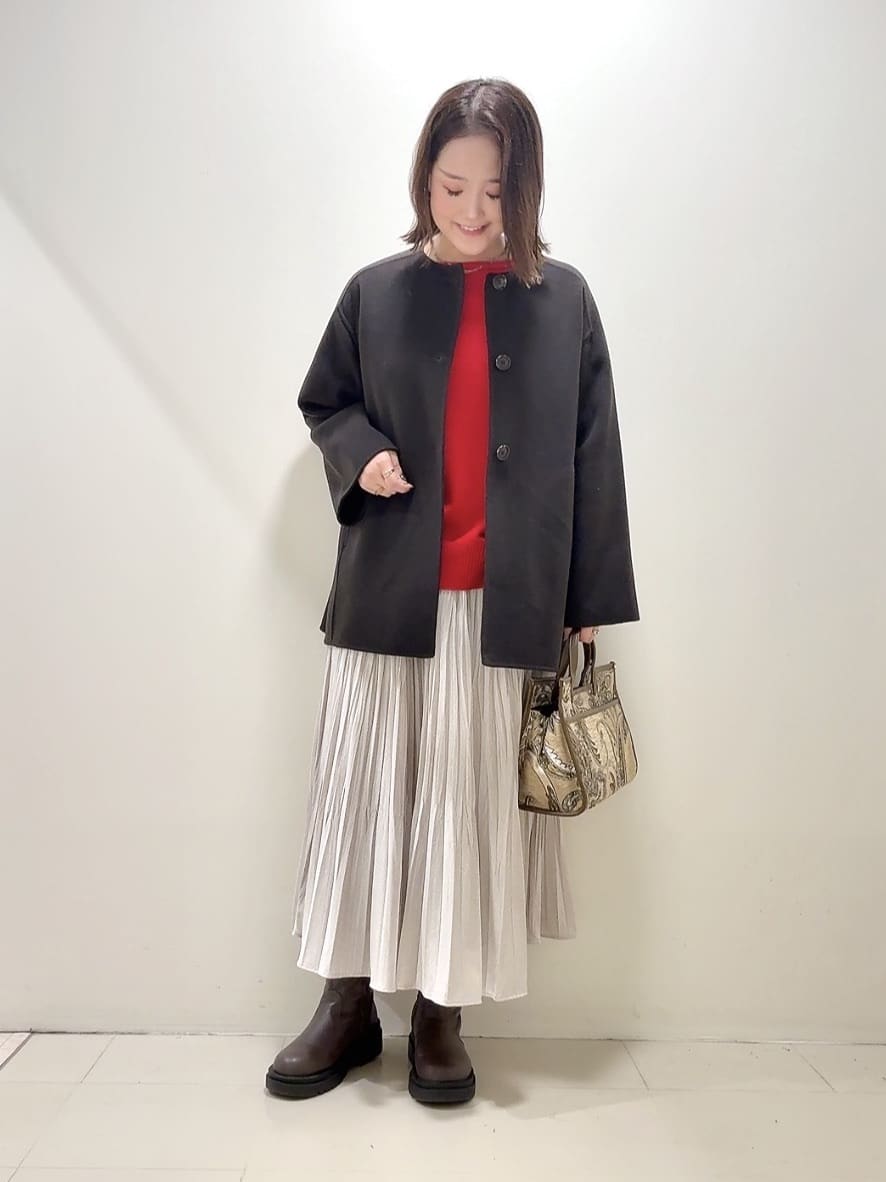 YUIさんの「UNTITLED｜【ミディ丈/軽やか】セミラグランリバー コート」を使ったコーディネート