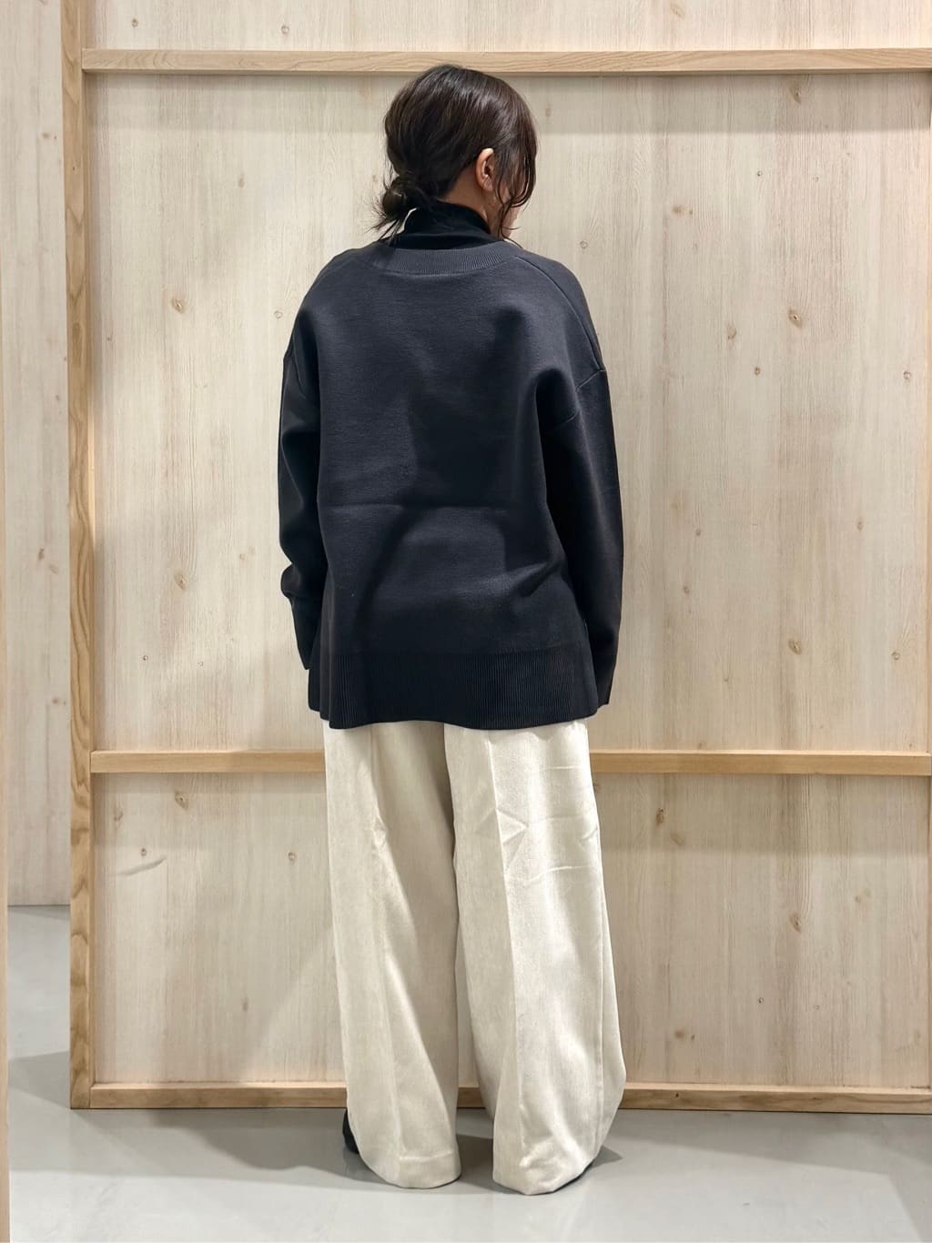 nanaさんの「THE SHOP TK｜【2WAY/洗える】リバーシブル フェイクファーブルゾン」を使ったコーディネート