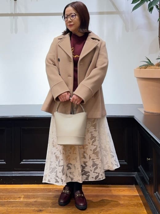Asamiさんの「DRESSTERIOR｜◆アニージャカードニット」を使ったコーディネート