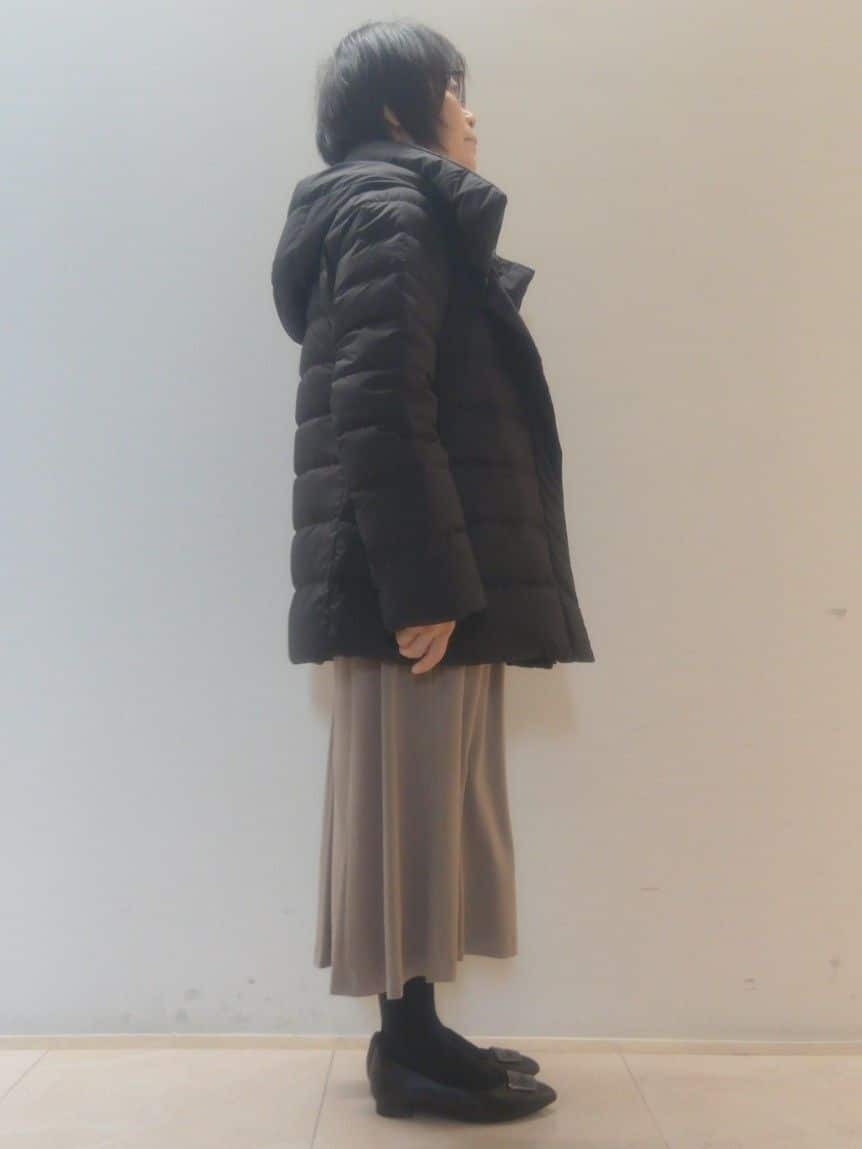 tokuさんの「Reflect｜【SS-4Lサイズ】フーデッドミドルダウンコート」を使ったコーディネート