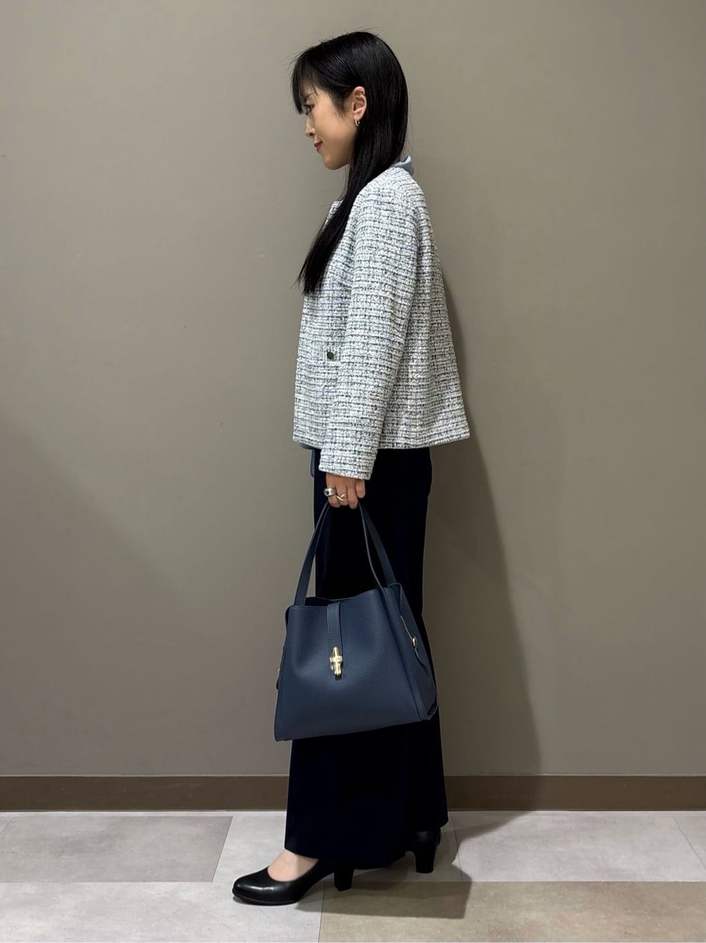 KEIKOさんの「INDIVI｜【撥水／UVケア／2WAY】超軽量ライナー付ライトトレンチコート」を使ったコーディネート