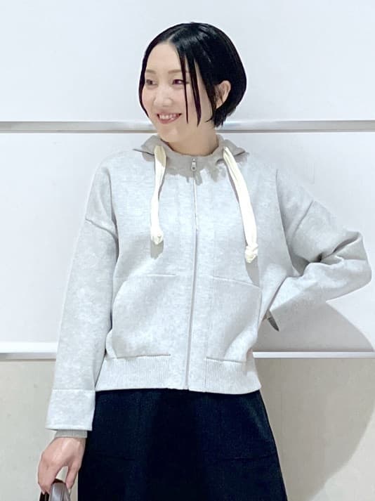 eriko さんの「Dessin｜メルトンジャージフレアスカート」を使ったコーディネート