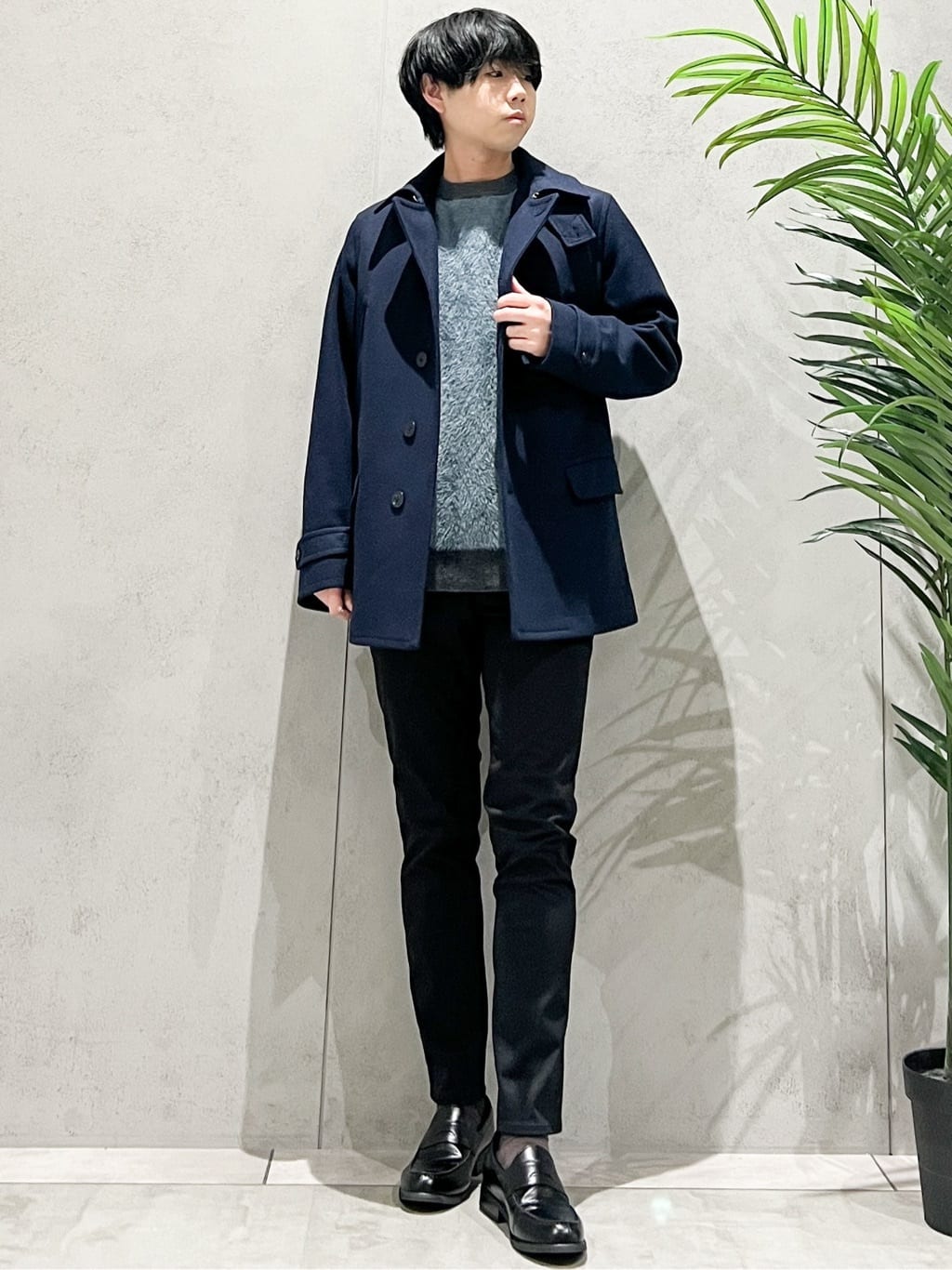 SHI-MAさんの「THE SHOP TK｜ウーリックシングルPジャケット」を使ったコーディネート