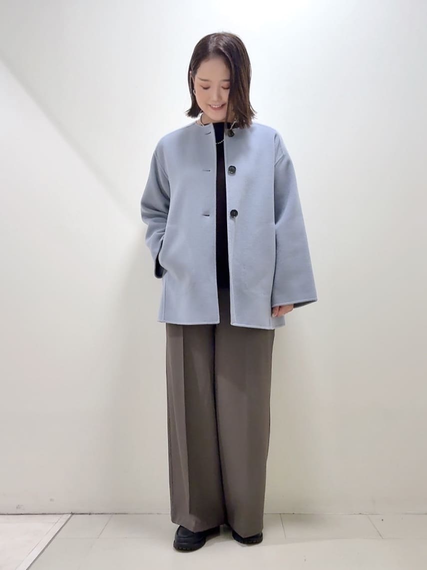 YUIさんの「UNTITLED｜【ミディ丈/軽やか】セミラグランリバー コート」を使ったコーディネート