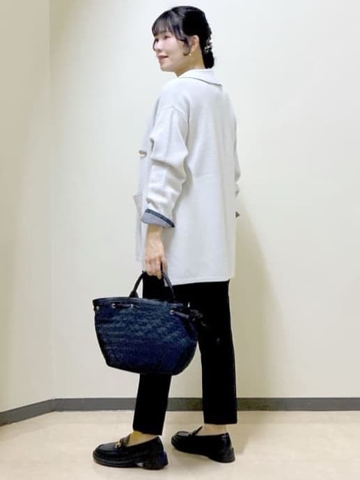  beni_gingerさんの「Reflect｜【ライトアウター／気軽な羽織に◎】オフボディカーディガン」を使ったコーディネート