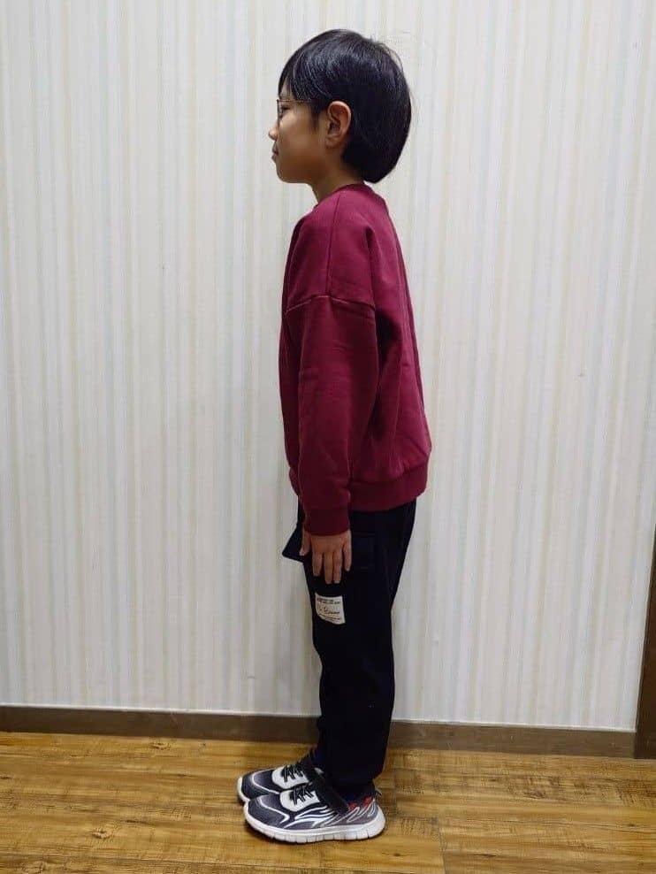 Yuiさんの「SHOO･LA･RUE｜【100-150cm】裏起毛BOYSアソートスウェット」を使ったコーディネート