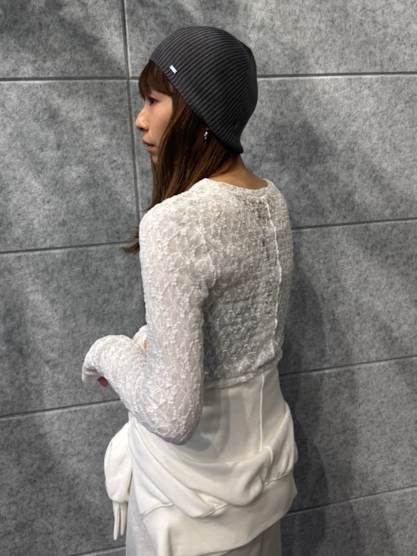 designer yukaさんの「CODE A｜sheer basic tee」を使ったコーディネート